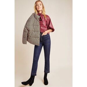 Anthropologie 3x1 Scarlett High-Rise Slim Cropped Jeans